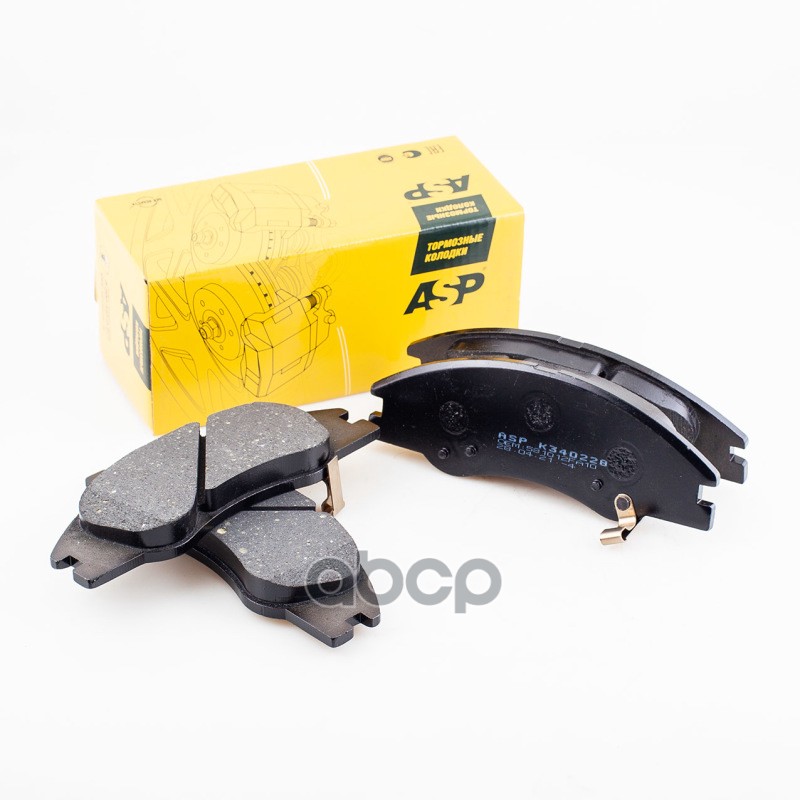 Колодки  тормозные передние KIA Cerato 04- ASP арт. k340228