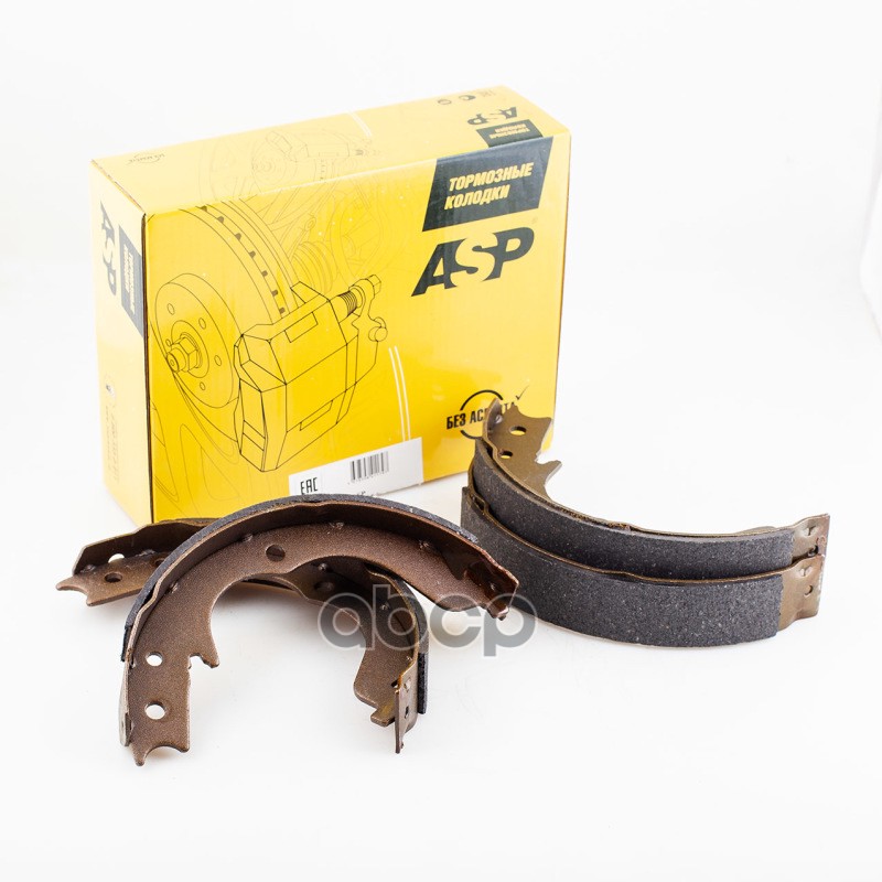 Колодки тормозные стояночного тормоза MITSUBISHI Outlander/CITROEN C-Crosser/SUBARU Forester  Imprez ASP арт. k360105
