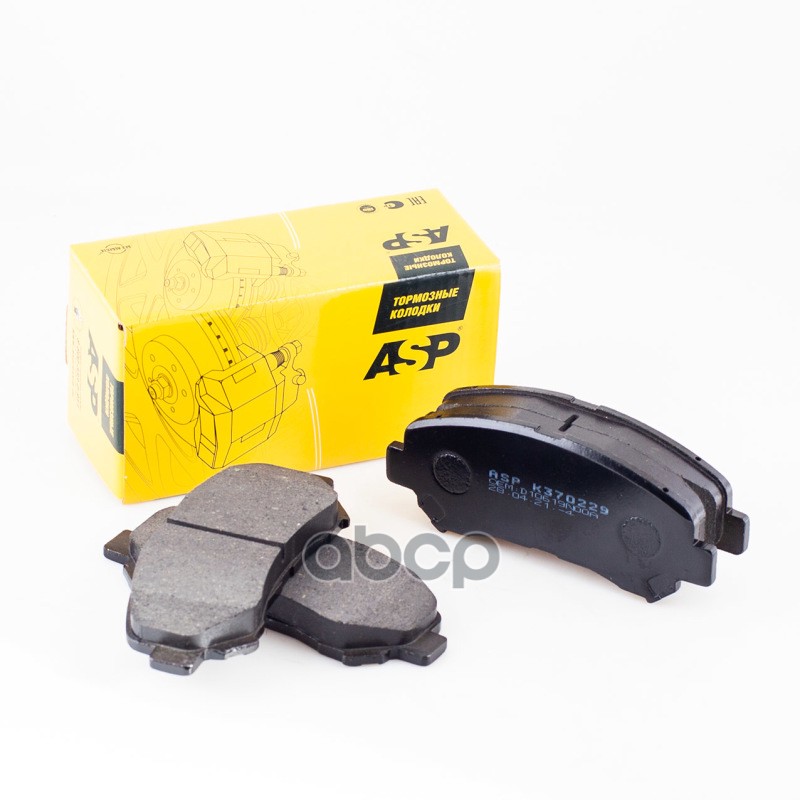 Колодки тормозные передние NISSAN QASHQAI (06-) ASP арт. k370229