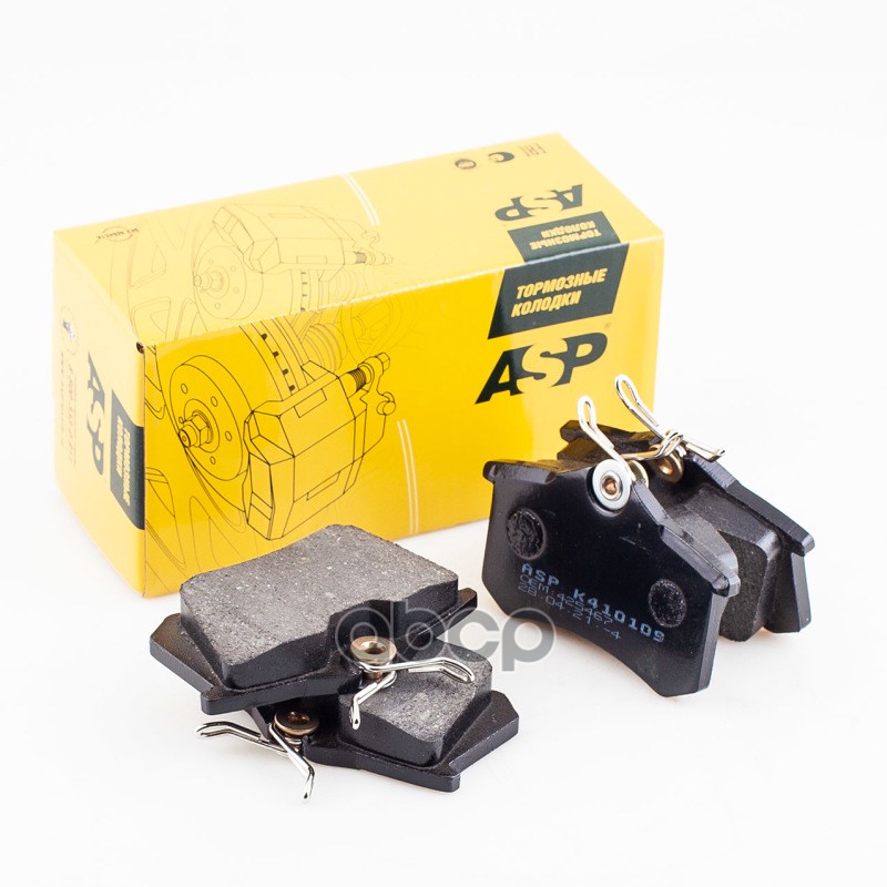 Колодки Тормозные Задние Vag/Renault/Peugeot ASP арт. k410109