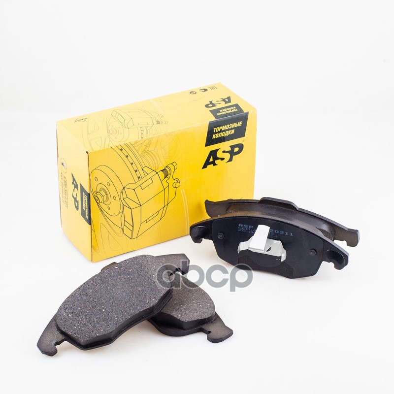 Колодки тормозные передние CITROEN C4/Berlingo II/PEUGEOT Partner II 08- ASP арт. k420211