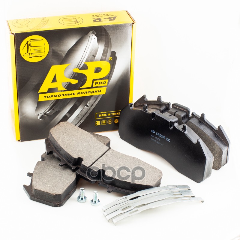 Колодки тормозные дисковые для а/м Volvo – RenaultТип тормозной системы: Meritor Elsa 225-3 ASP арт. k450208