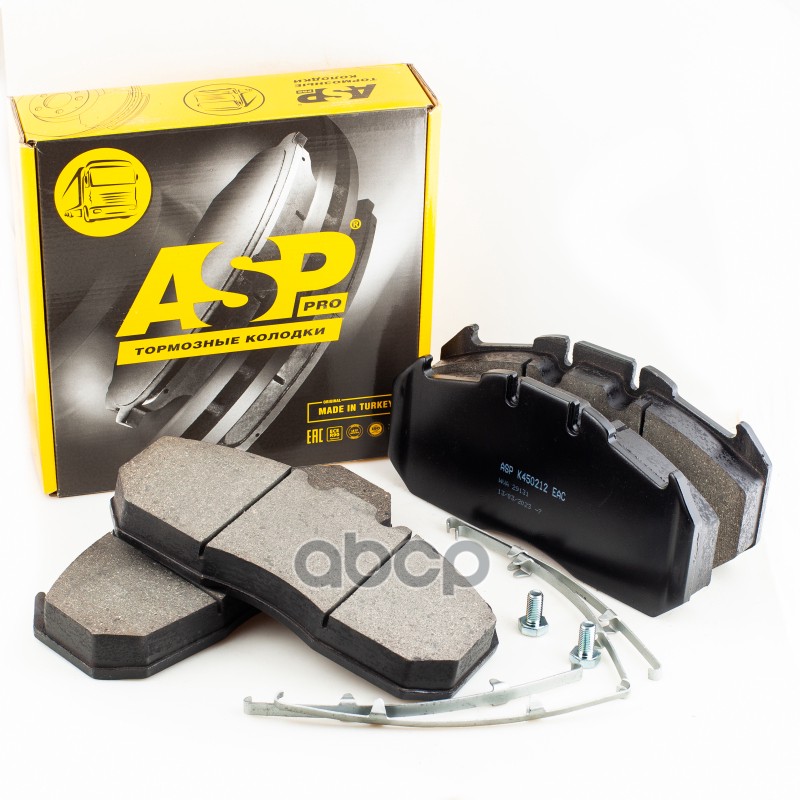 Колодки тормозные дисковые для а/м MAN – RenaultТип тормозной системы: Meritor D Elsa 2 ASP арт. k450212