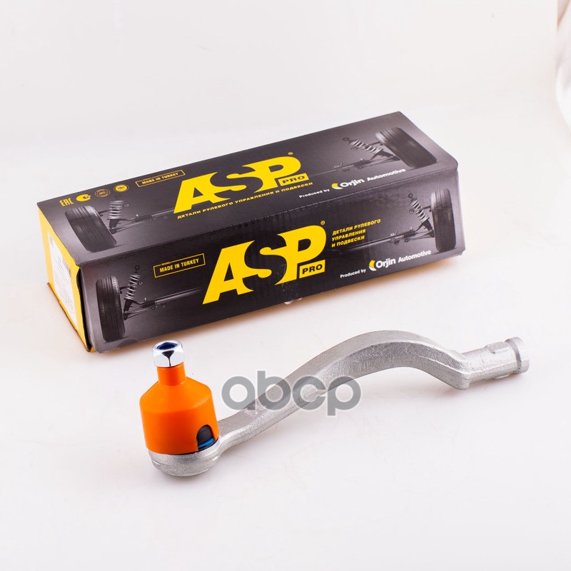 Наконечник рулевой (левый) RENAULT Logan 04-  Sandero 08- ASP арт. rj10008