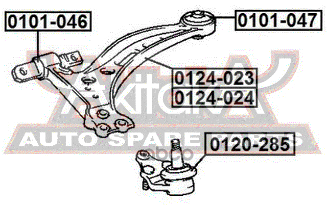 САЙЛЕНТБЛОК ЗАДНИЙ ПЕРЕДНЕГО РЫЧАГА ASVA арт. 0101047