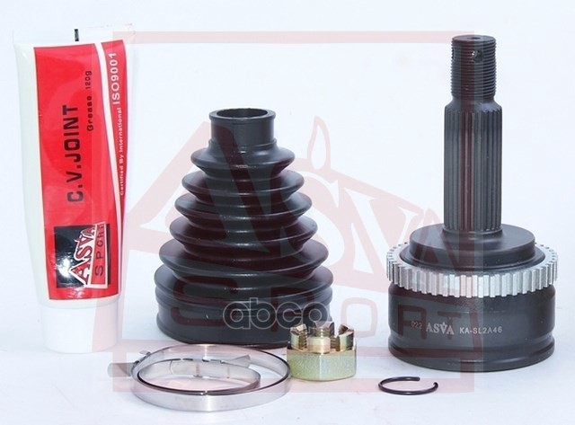 ШРУС НАРУЖНЫЙ 24x60x27 12 KASL2A46 ASVA арт. KA-SL2A46