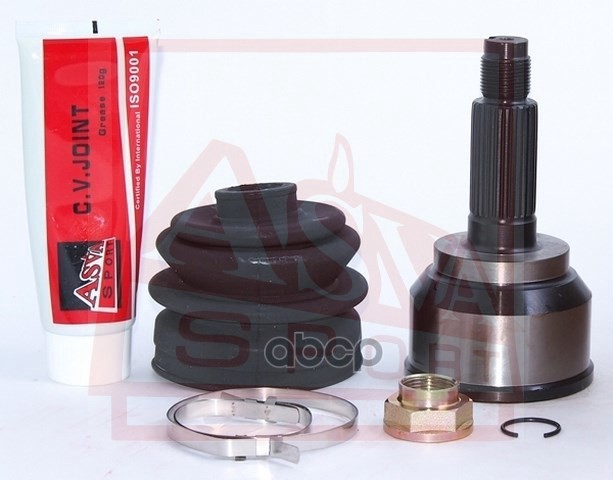 ШРУС НАРУЖНЫЙ 22x58.6x28 (MAZDA 3 BK5P 1.5 AT) ASV ASVA арт. MZ42