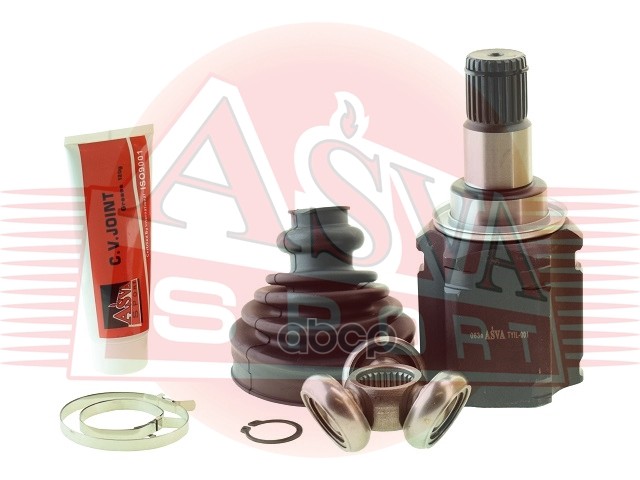 ШРУС ВНУТРЕННИЙ ЛЕВЫЙ 27х50х24 ASVA арт. TYIL001