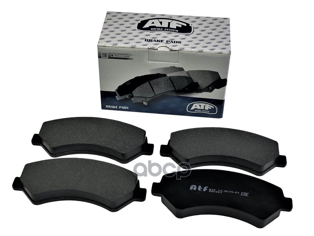 Колодки Тормозные Передние 1723903 Atf 172E3903 ATF арт. 172E3903