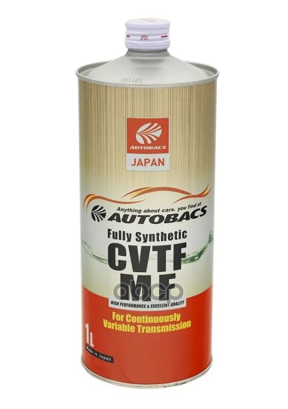 Масло трансмиссионное AUTOBACS CVTF 1л (A01555203) A00033247 AUTOBACS арт. A00033247