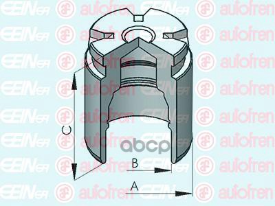Поршень заднего тормозного суппорта HYUNDAI Solaris I 10> / Elantra(MD) 11> / i10 13> SEINSA D025530 AUTOFREN SEINSA арт. D02...