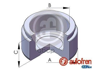 Поршень тормозного суппорта Toyota Land Cruiser (J100) 98-07 / Land Cruiser Prado 09-20 AUTOFREN SEINSA арт. D025697