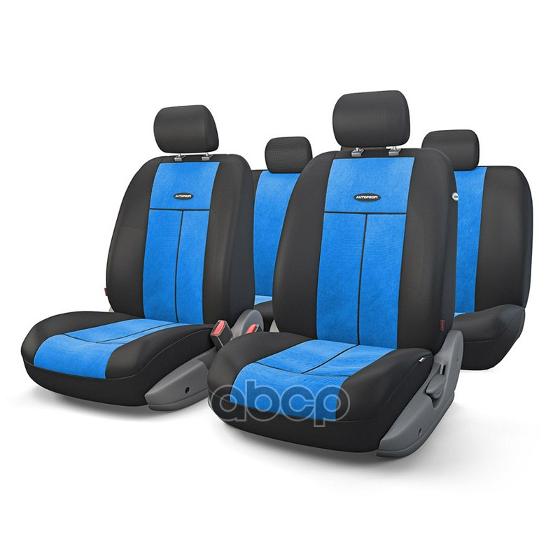 Чехлы На Сиденье Tt-902V Black Blue Полиэстер-Велюр, Airbag (9Шт) 1 6 Autoprofi Tt902vbkbl AUTOPROFI арт. TT902VBK/BL