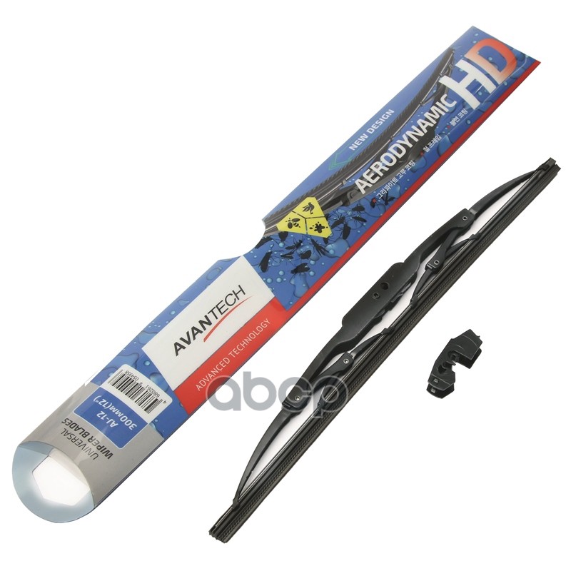Щетка Стеклоочистителя Avantech Aerodynamic Hd 300Мм ( 12 ) Aj12 AVANTECH арт. AJ-12