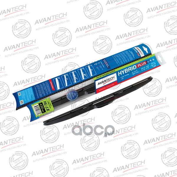 Щетка Стеклоочистителя Гибридная 450Мм (18'') AVANTECH арт. HL18
