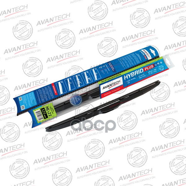 Щетка Стеклоочистителя Гибридная На Левый Руль Avantech Hybrid 525Мм ( 21  ) Hl21 AVANTECH арт. HL21