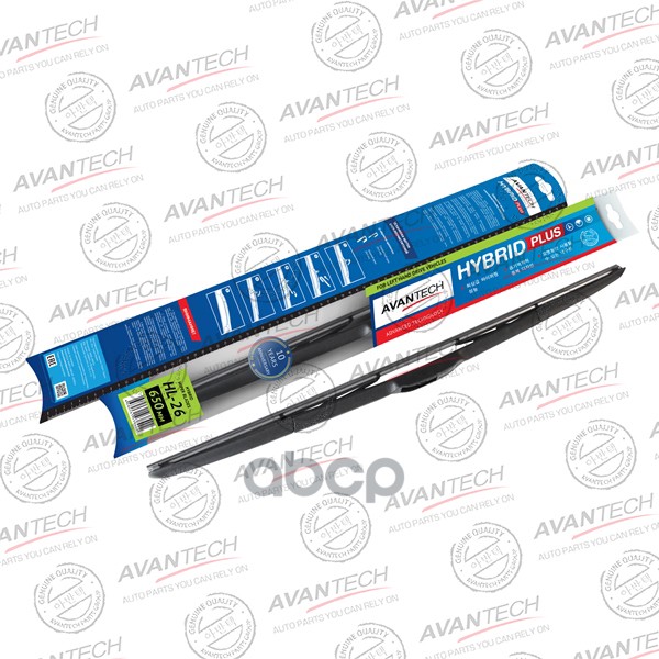 Щетка Стеклоочистителя Гибридная 650Мм (26'') AVANTECH арт. HL26