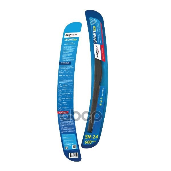 Щетка Стеклоочистителя Бескаркасная Smart Neo 600Мм AVANTECH арт. SN24