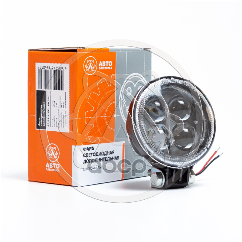 Фара Доп-Ая , Круглая Направленный Свет, 4 Диода, Линза, 12W 12/24V Avtoelectrica Ae12r-4Led-Lens-Hc AVTOELECTRICA арт. AE12R...