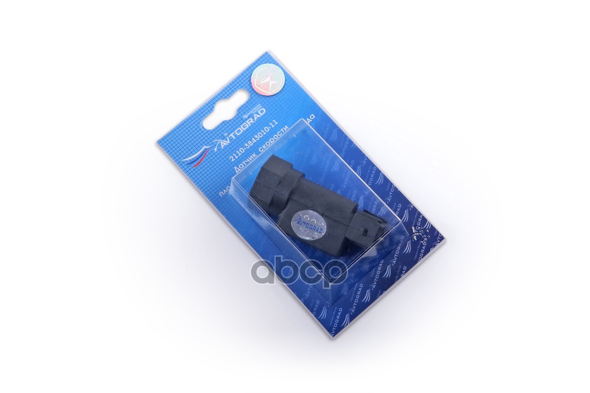 Датчик скорости ВАЗ-2105-07,2108-15,21214 (инж) прямоуг. разъем (6-имп) 21100384301011 AVTOGRAD арт. 21100384301011