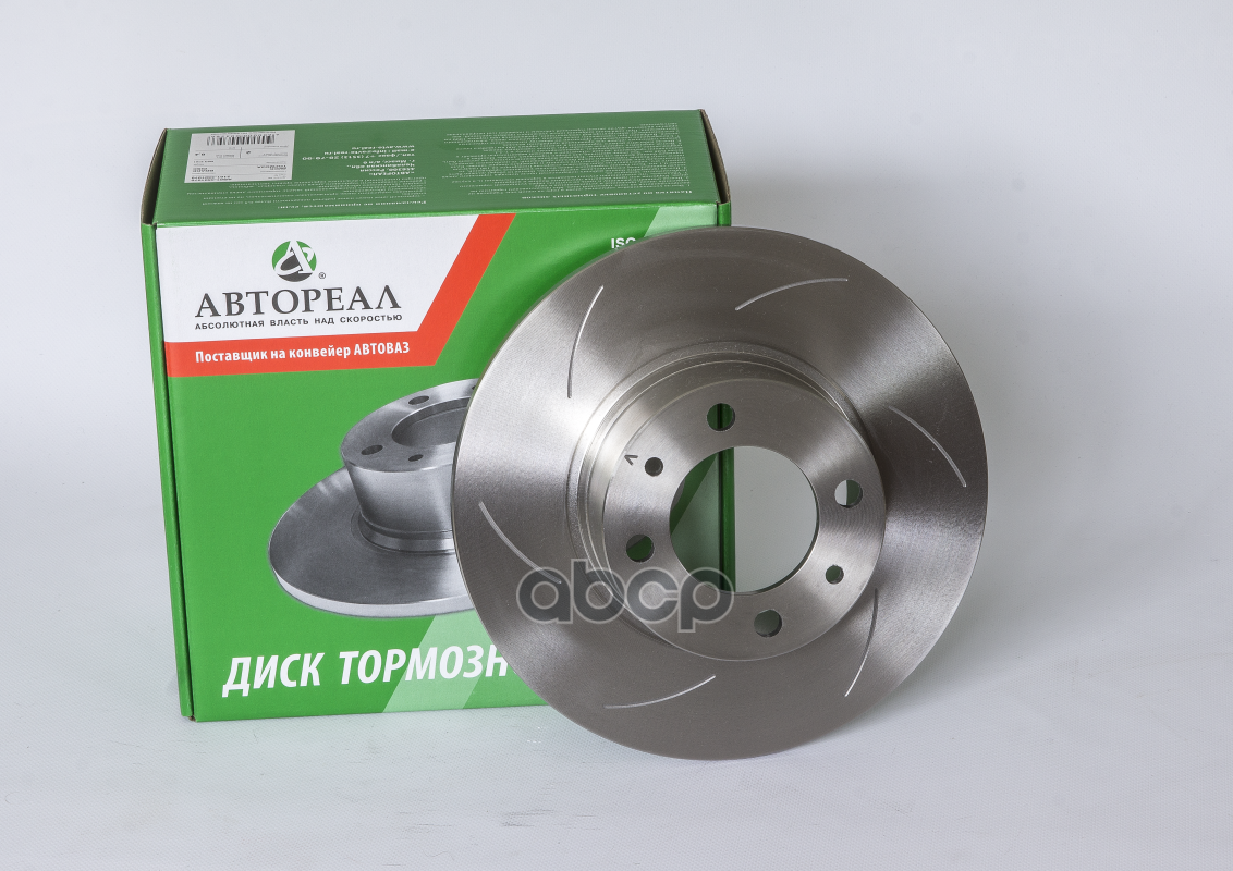 Диск тормозной ВАЗ 2101 Евро (насечка) AVTOREAL арт. ABE013501070