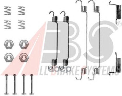 Комплект Монтажный Тормозных Колодок Abs 0737Q Abs арт. 0737Q