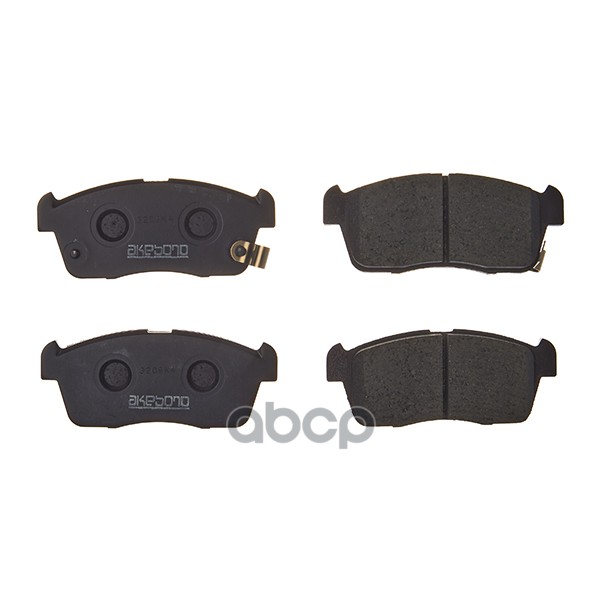 Колодки тормозные дисковые передние ПОДХОДЯТ ДЛЯ Toyota bB 08-, Daihatsu Copen/YRV AN-661WK Akebono арт. AN-661WK