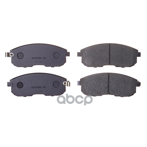 Колодки тормозные дисковые NISSAN JUKE (F15) AN-689WK Akebono арт. AN-689WK