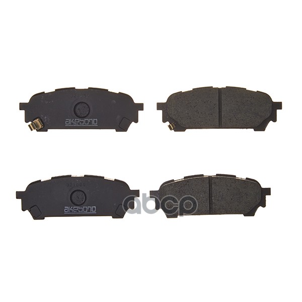 Колодки тормозные дисковые задние ПОДХОДЯТ ДЛЯ SUBARU FORESTER (SG), IMPREZA (GD, GG) AN-692WK Akebono арт. AN-692WK