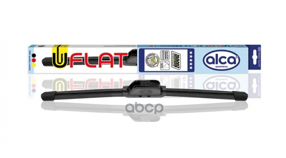 Щетка Стеклоочистителя 600Мм Бескаркасная U-Flat Alca 170240 Alca арт. 170240