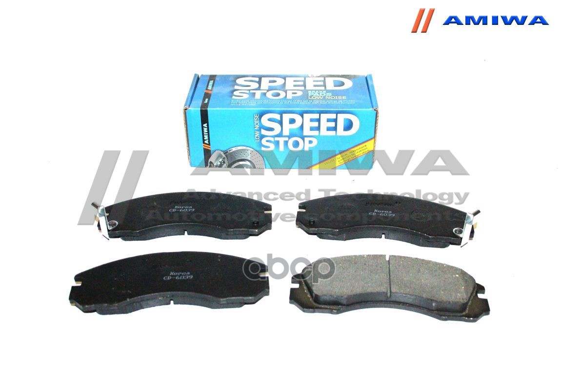 Колодки Колодки Тормозные Дисковые Передние Amiwa арт. CD6039