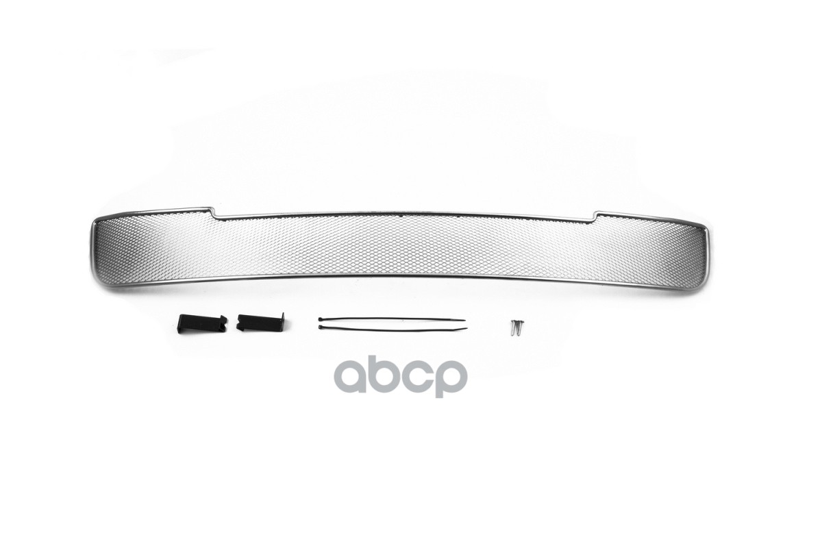 Сетка На Бампер Внешняя Для Mitsubishi Outlander 2012-2015, 2 Шт., Хром, 15 Мм / Митсубиси Аутлендер Arbori арт. 01-380112-152