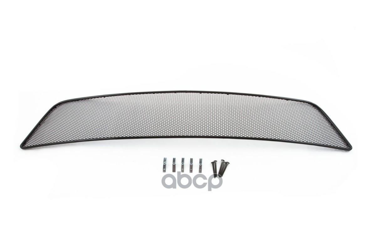 Сетка на бампер внешняя для RENAULT Sandero 2010-2014, черн., 10 мм / Рено Сандеро Arbori арт. 01-430310-101