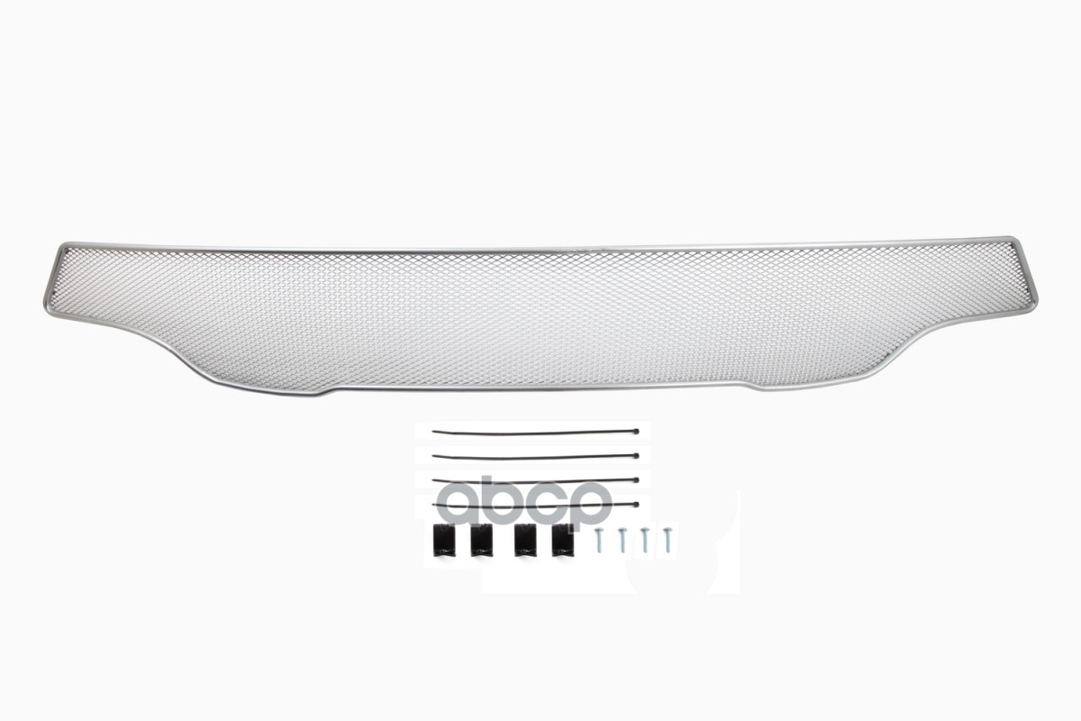 Сетка На Бампер Внешняя Для Renault Sandero Stepway 2018-2019, Хром, 10 Мм / Рено Сандеро Arbori арт. 01-431818-102