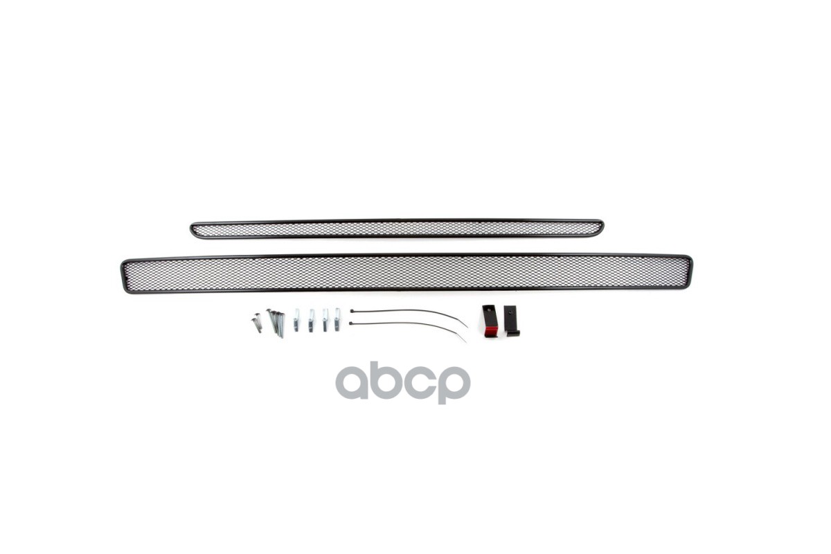 Сетка На Бампер Внешняя Для Subaru Forester 2,5I-S, 2,0Xt 2013-2015, 2 Шт., Черн., 10 Мм / Субару Форестер Arbori арт. 01-500...