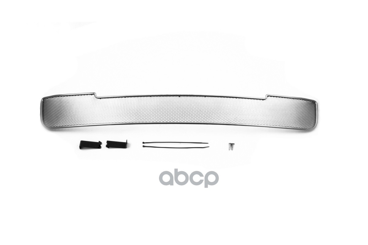 Сетка на бампер внешняя для LADA Vesta 2015-, хром, 10 мм / Лада Веста Arbori арт. 01-551015-102