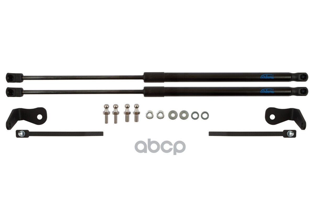 Упоры капота для FORD Focus, 2004-2008, к-т 2 шт / Форд Фокус Arbori арт. ARBORI.HD.012103