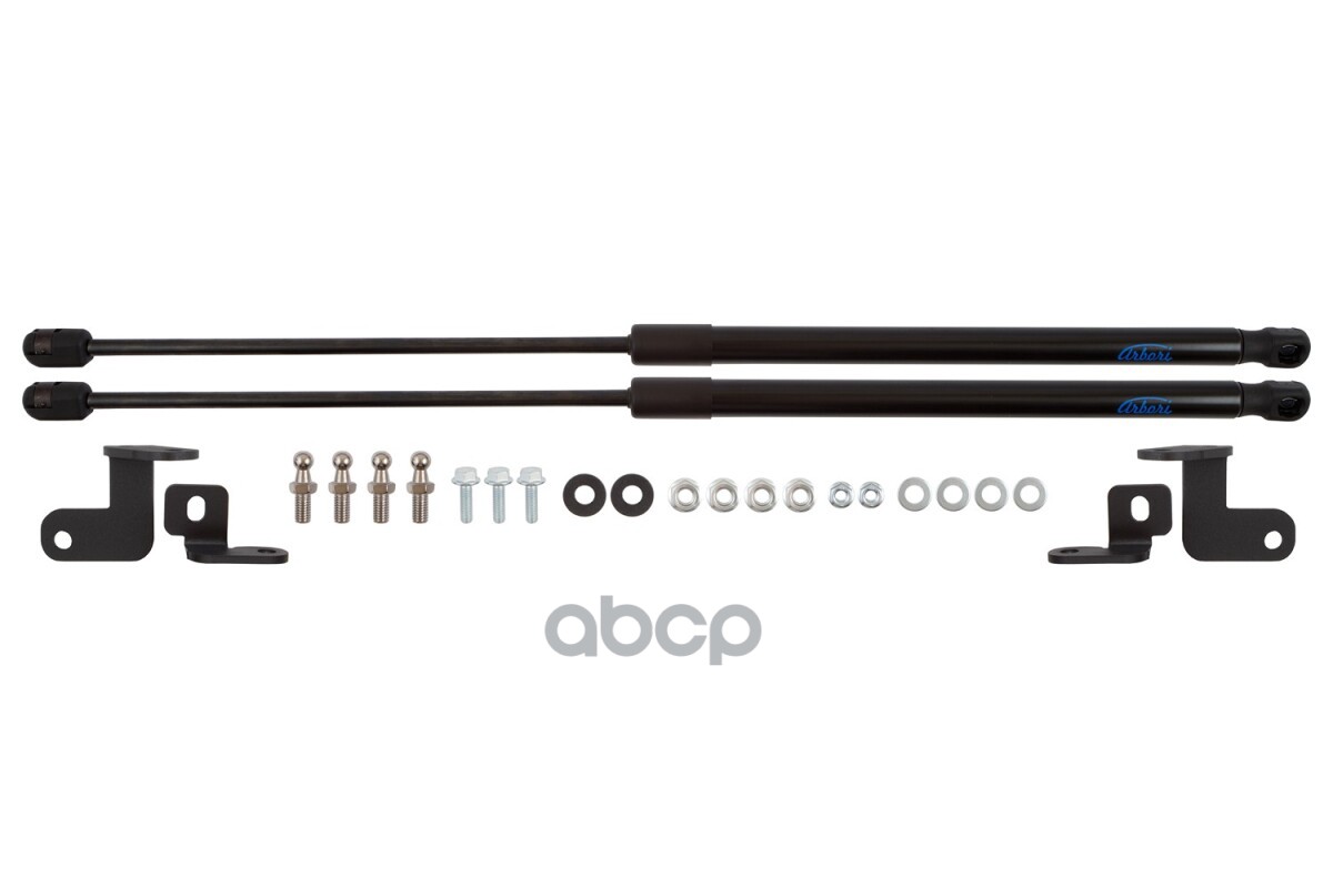 Упоры капота для GWM Poer Kingkong, 2023-, к-т 2 шт. / Грейт Волл Кинг Конг / Грейт Волл Поер Кинг Конг Arbori арт. ARBORI.HD...