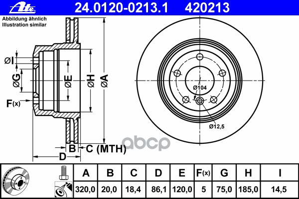 Диск Тормозной Задн, Bmw: 5 525 D Xdrive/525 I Xdrive/525 Xd/525 Xi/530 D Xdrive/530 I Xdrive/530 Xd/530 Xi 03-10, 5 Touring ...