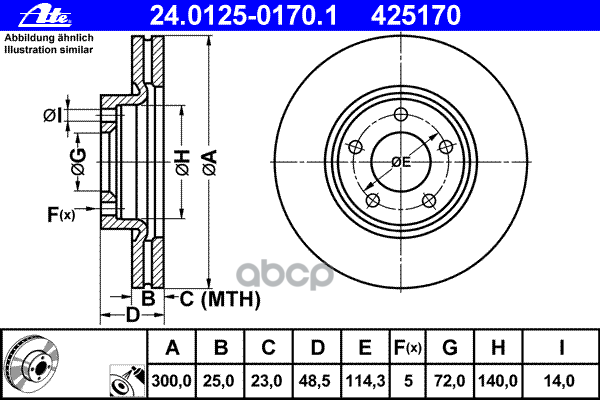 Диск Тормозной Передн, Mazda: 3 2.0/2.0 Mzr-Cd/2.3 Mzr/2.3 Mzr Sport 03-09, 3 2.0 Mzr/2.0 Mzr Disi/2.2 Mzr Cd 09-, 3 Седан 2....