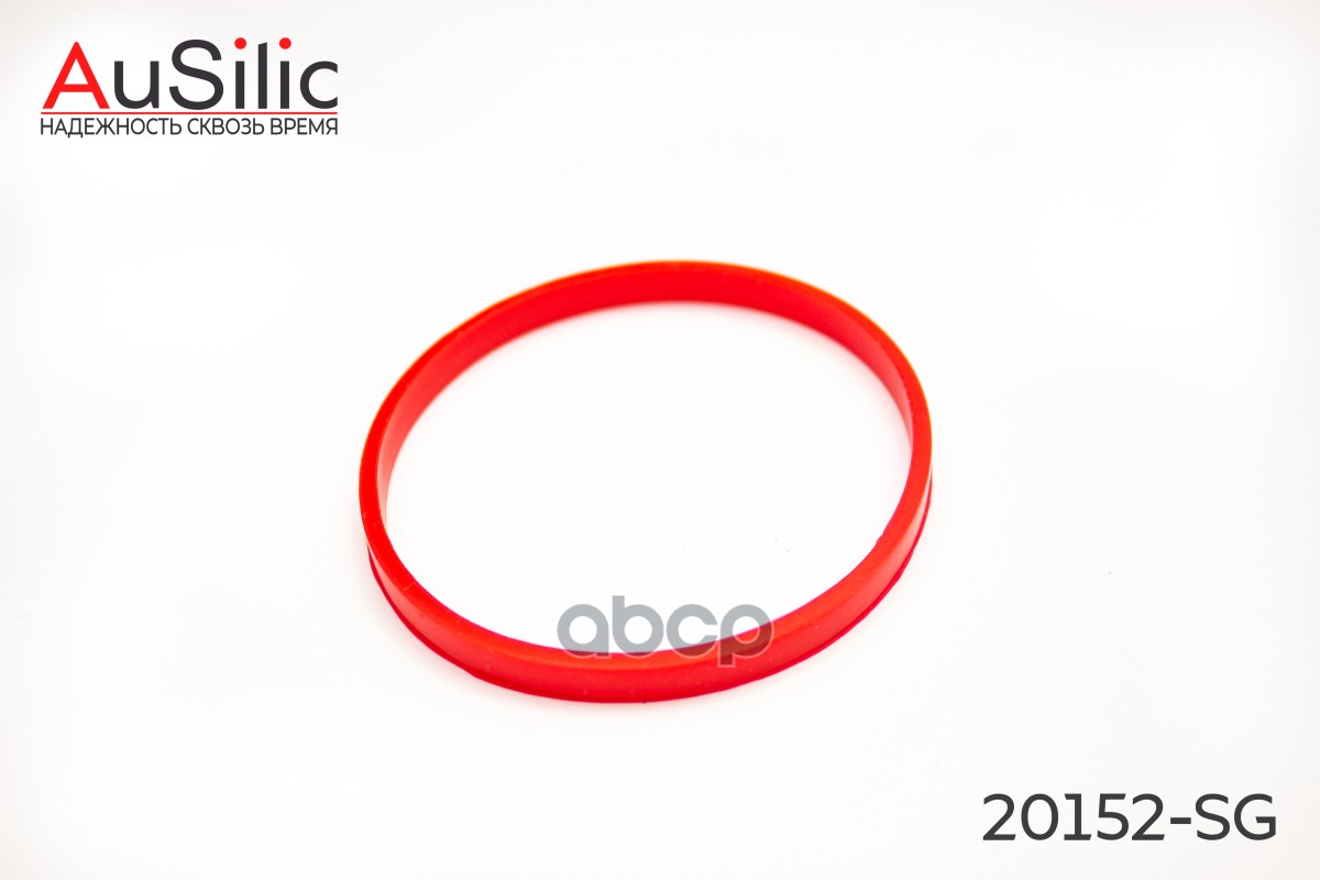 Силиконовая прокладка дроссельной заслонки нижняя большая (между фланцем и коллектором) (Гарантия 2 AuSilic арт. 20152SG
