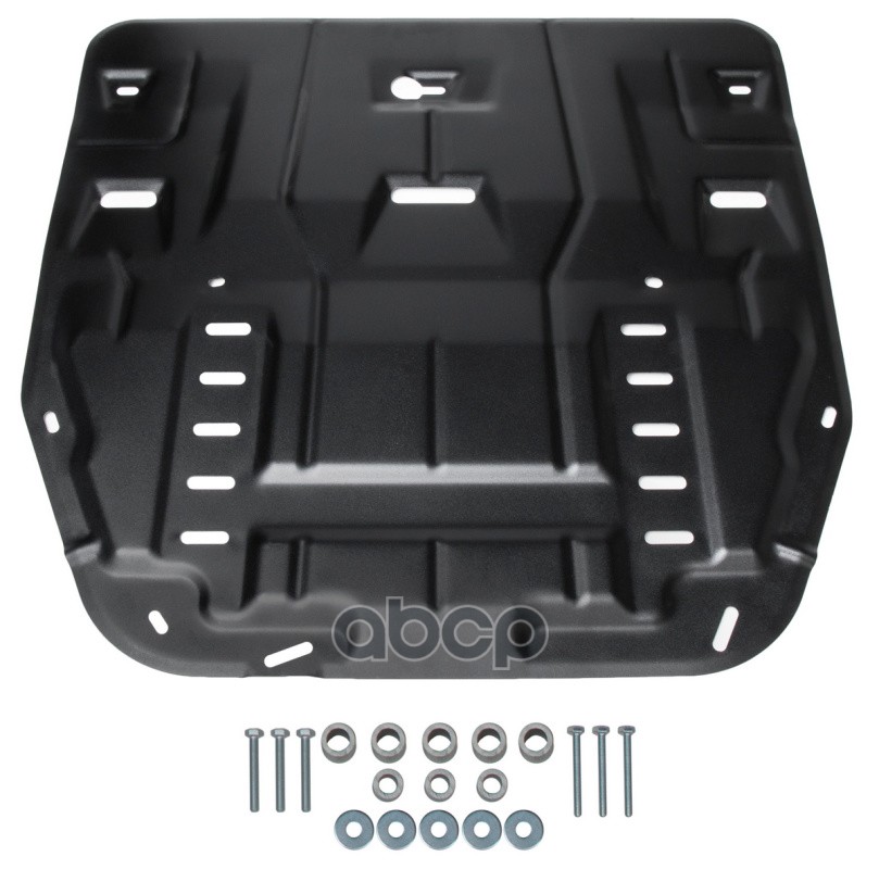 Защита Картера И Кпп Hyundai Santa Fe 2021- 2.2D, 2.5, 3.5 AutoMax арт. AM.2862.1