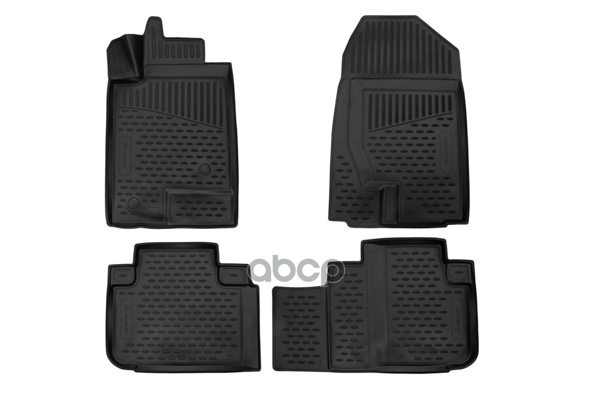 Коврики 3D в салон подходят для HAVAL F7/F7x, 2019->  кроссовер, 4шт. (полиуретан) Autofamily арт. ELEMENT3D02025210K