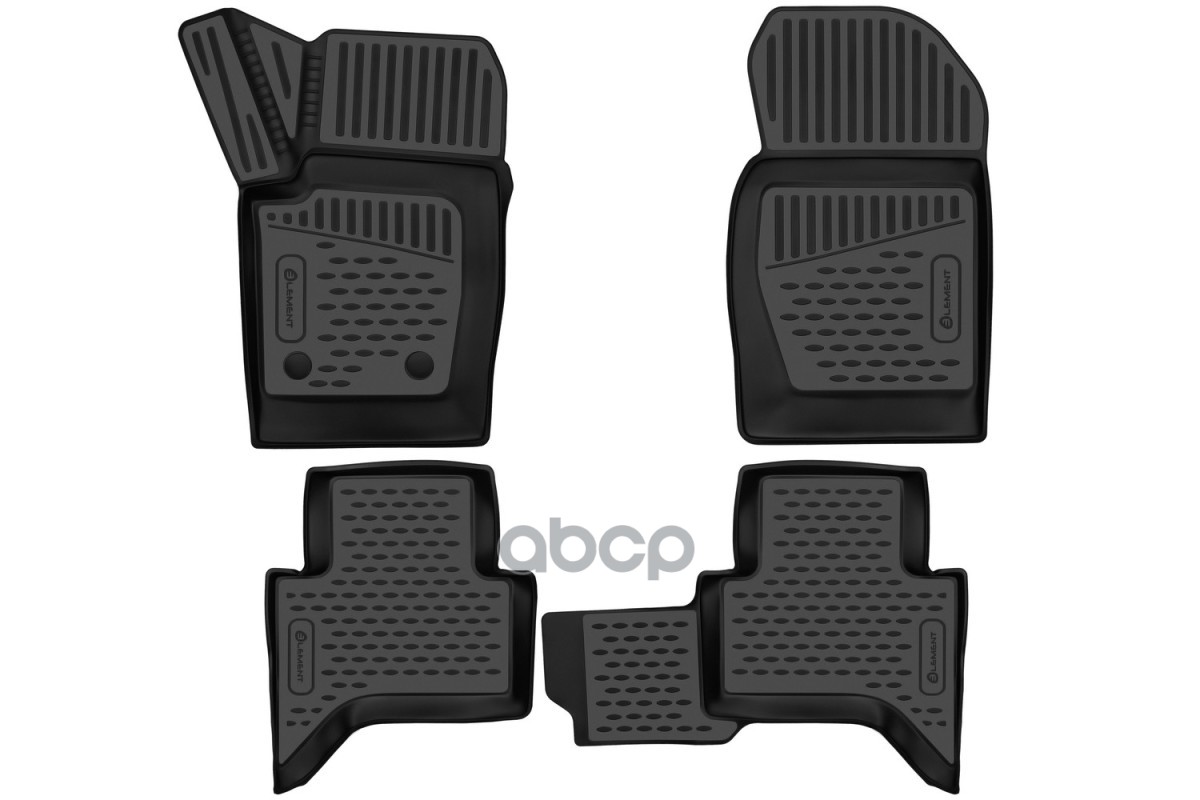 Коврики 3D в салон подходят для TANK 300 2022 - 4шт. (полиуретан) / ТАНК Autofamily арт. ELEMENT3DAN0380210K