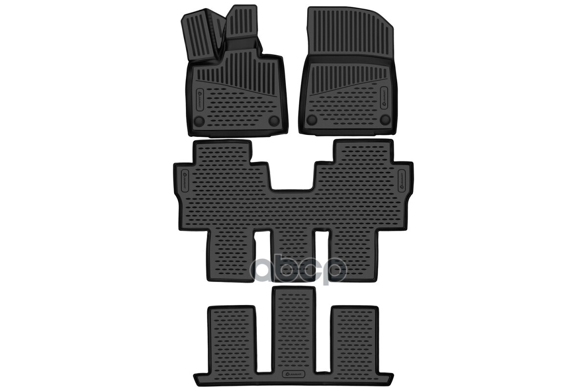 Коврики 3D в салон подходят для VOYAH Dream Phev 2023 - 4шт. (полиуретан) / Воя Дрим Пхев Autofamily арт. ELEMENT3DAN0590210K