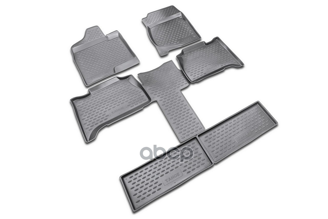 Коврики в салон CHEVROLET Tahoe (капитан) 2007-2015, 6 шт. (полиуретан) Autofamily арт. NLC0811210K
