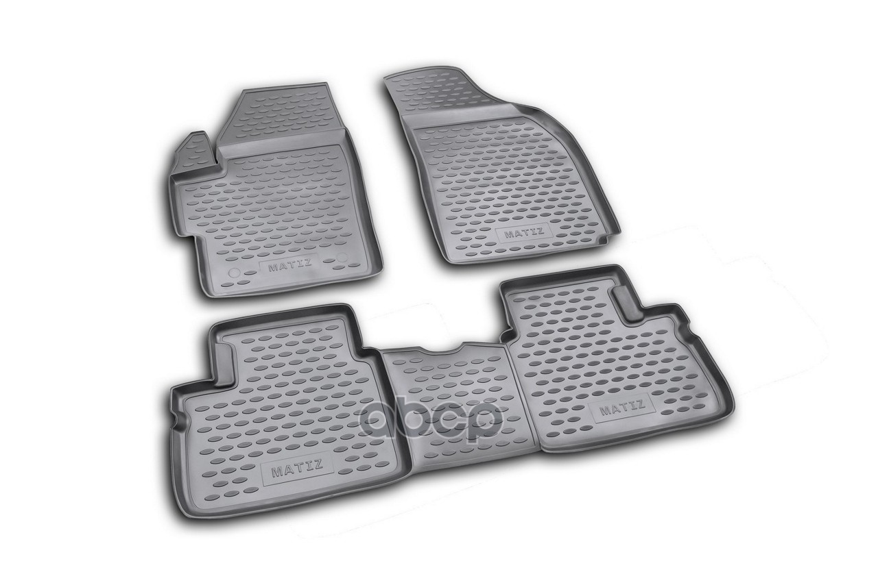 Коврики в салон DAEWOO Matiz 2005->, 4 шт. (полиуретан) Autofamily арт. NLC1104210K