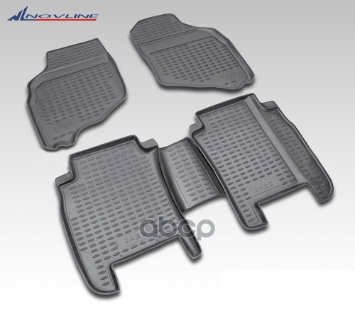 Коврики В Салон Honda Jazz 2001-2008, 4 Шт. (Полиуретан) Autofamily арт. NLC1805210