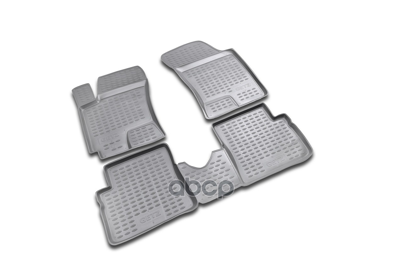 Коврики В Салон Hyundai Getz 2002->, 4 Шт. (Полиуретан) Autofamily арт. NLC2008210H