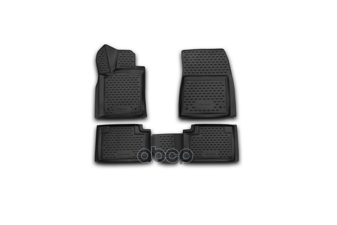 Коврики 3D В Салон Jeep Grand Cherokee, 2014 ->, 4 Шт. (Полиуретан) Autofamily арт. NLC3D2409210